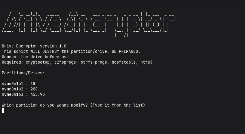 Working Screenshot